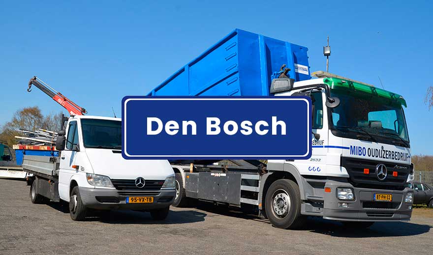 Oud ijzer ophalen Den Bosch